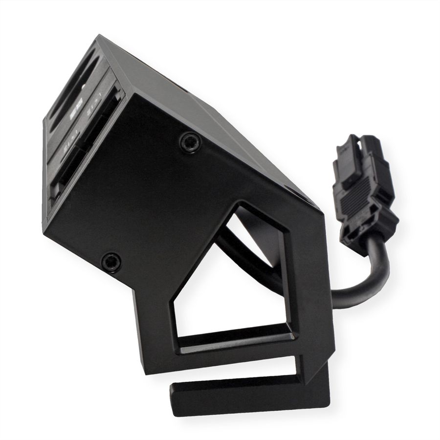BACHMANN DESK2 2xUTE 1xUSB A/C 22W 1xCM 0,2m GST18 RAL9005