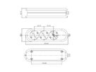 BACHMANN SMART 3xCEE7/3 white without supply cable