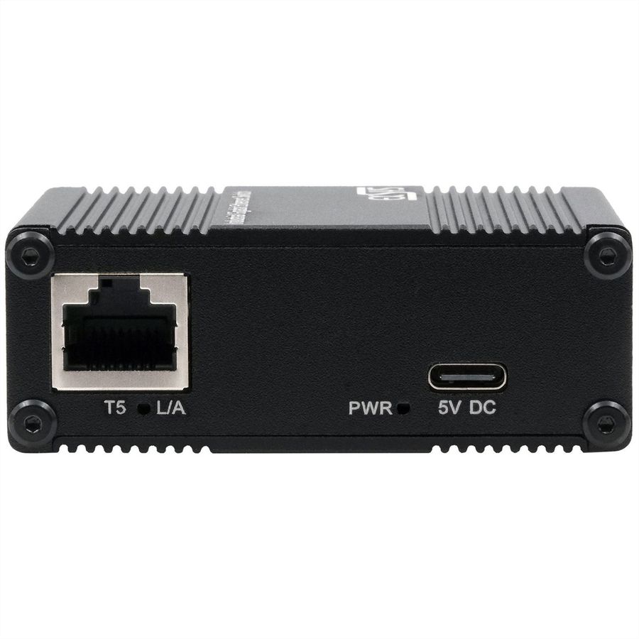 EXSYS EX-62021 5-poorts industriële Gigabit Micro Switch, Ongemanaged, USB-C voeding