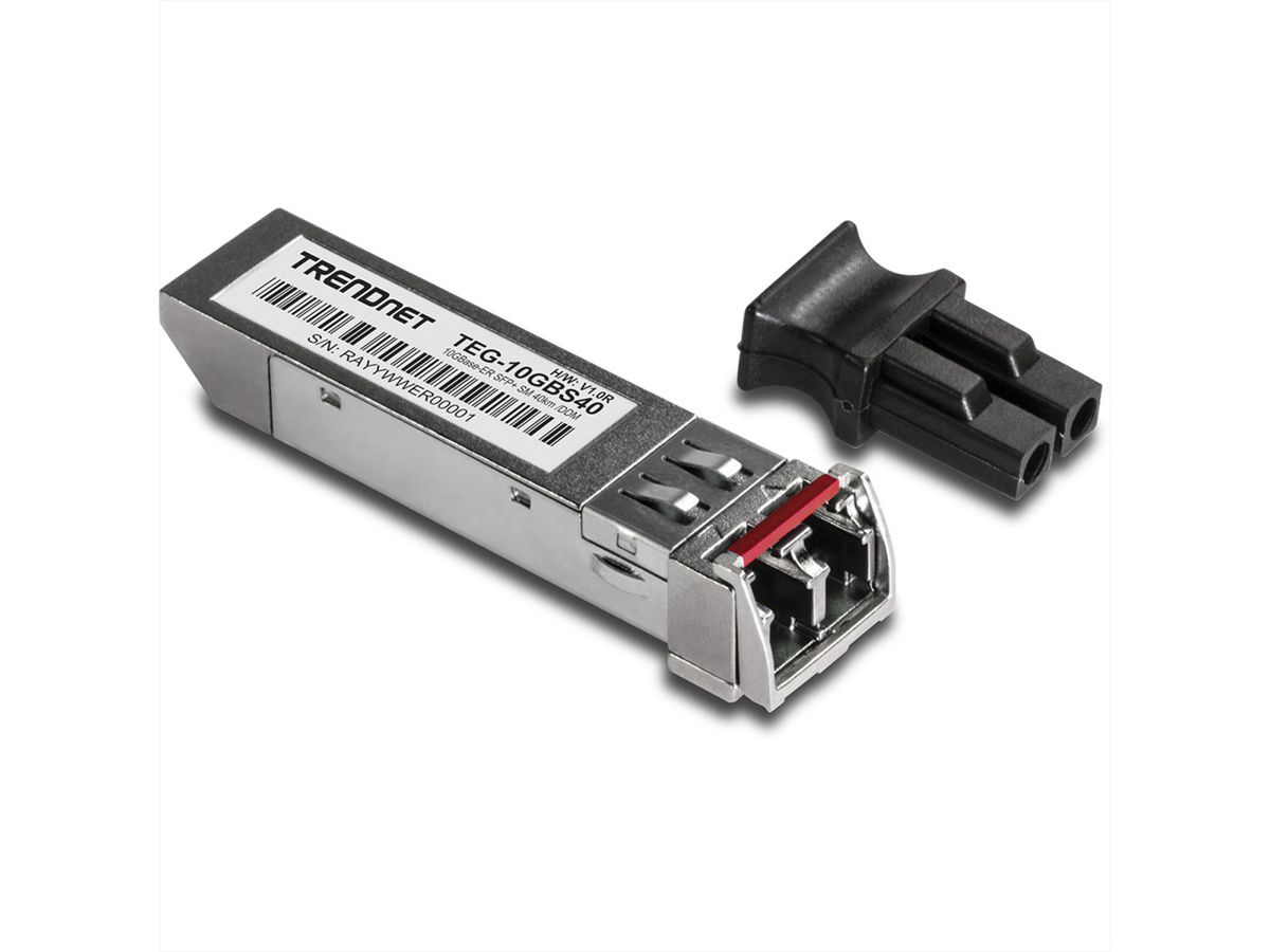 TRENDnet TEG-10GBS40 10GBASE-LR SFP+ SFP+ Single Mode LC (40KM met DDM)