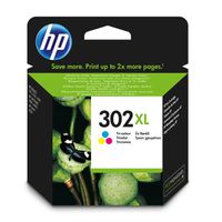 F6U67AE, Nr. 302XL, Druckpatrone, farbig, 330 Seiten für HP OfficeJet 3830