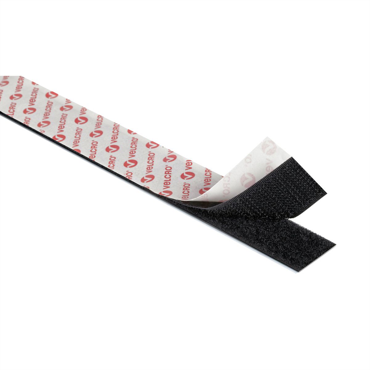 VELCRO® klittenband voor algemeen gebruik 25m haakband 25m lusband, haak & lus 50mm zwart