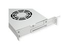 ROLINE 19-inch fan unit 2 fans, Thermostat grey