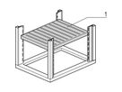 SCHROFF Eurorack Shelf, Stationary, for Universal Frame,  800W 800D