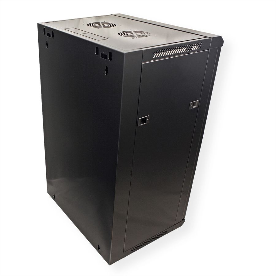 VALUE 19" Wall Mount Rack 18U, 910x570x450mm (HxWxD), black