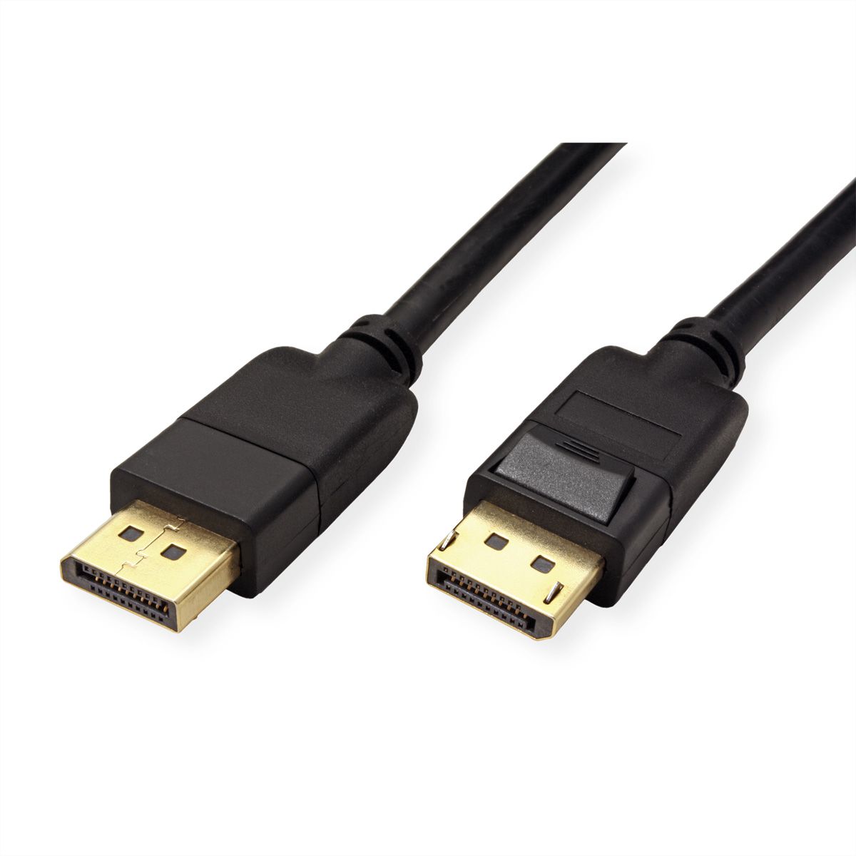 ROLINE GREEN DisplayPort-kabel, v1.4, DP M - M, zwart, 2 m