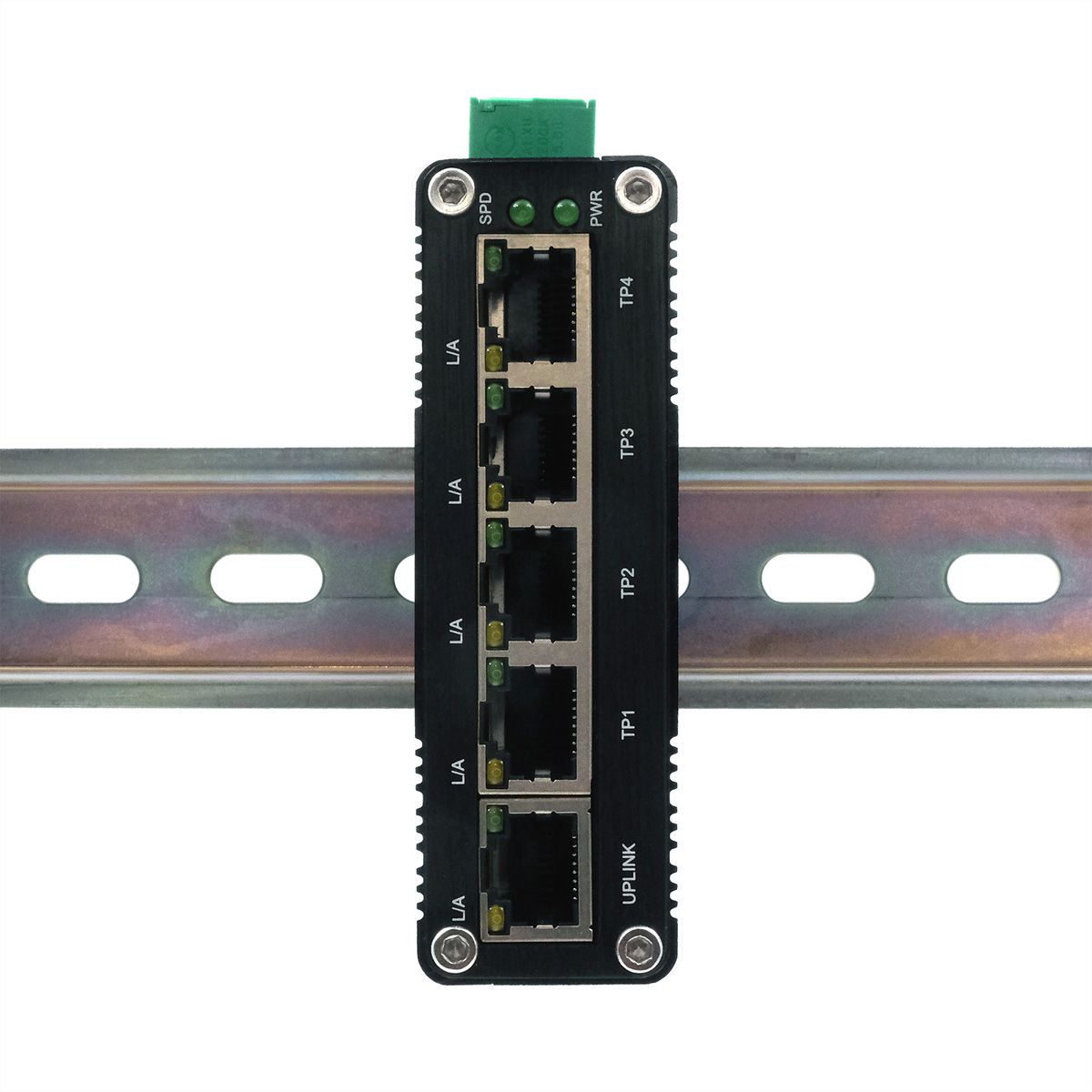 EXSYS EX-62020 5-poorts industriële Ethernet Switch