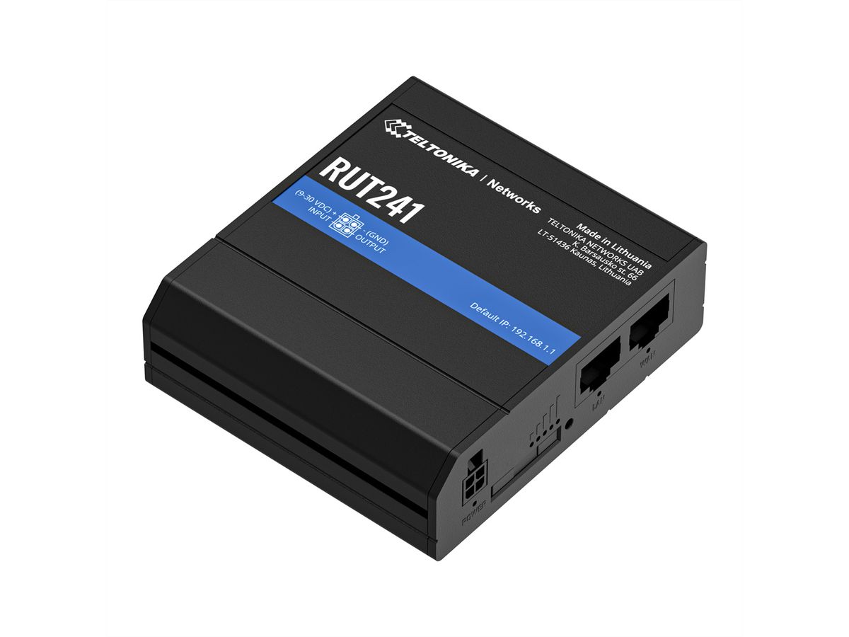 TELTONIKA RUT241 LTE/4G/3G/2G WiFi industriële router MEIG versie