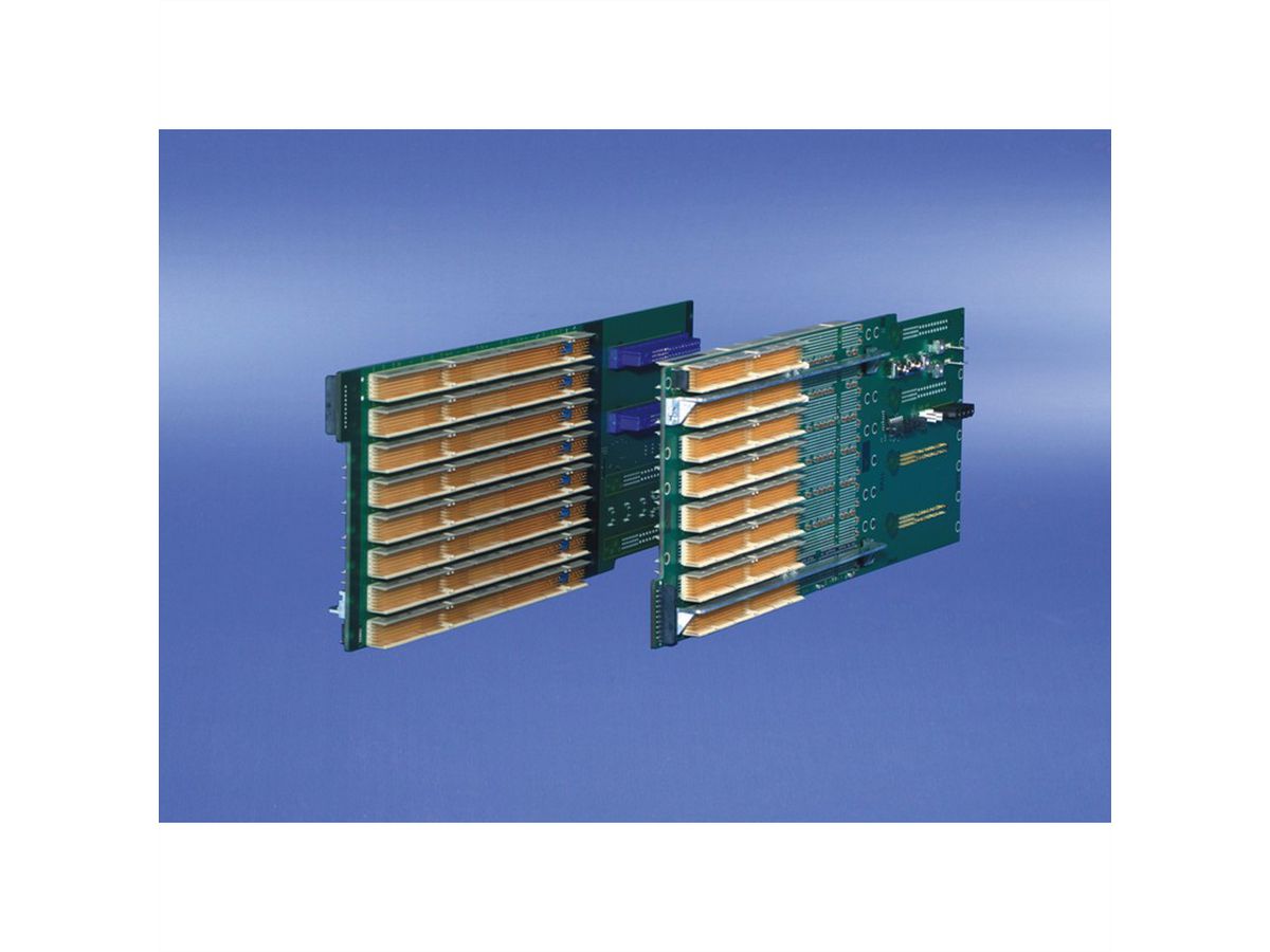 SCHROFF CPCI Backplane, 6 Slots, With Mini-fit