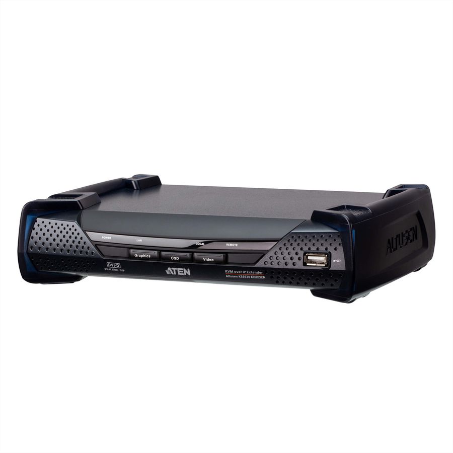 ATEN KE6920R 2K DVI-D Dual Link KVM Over IP ontvanger met SFP