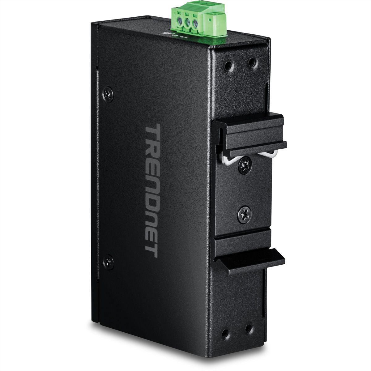 TRENDnet TI-PGLC50 5-poorts Gigabit PoE+ industriële DIN-rail Mini Switch