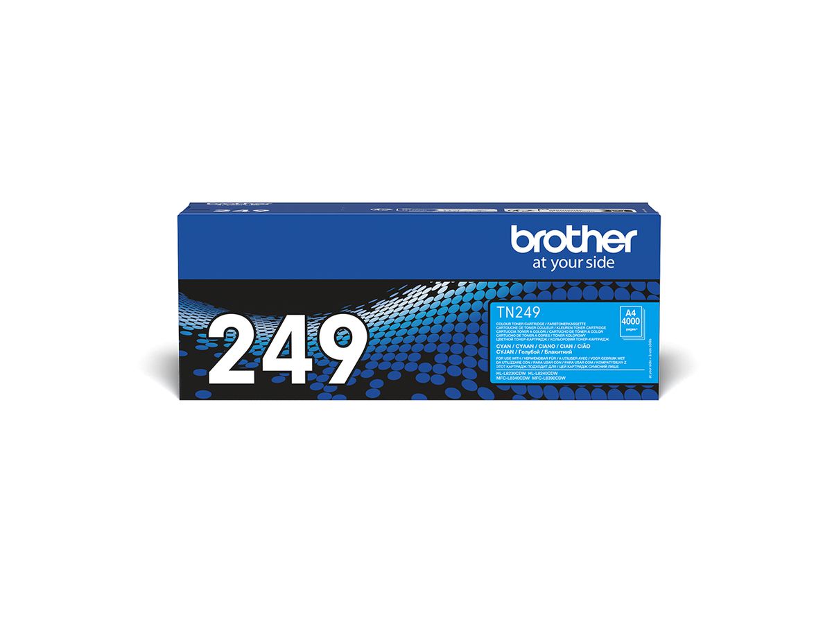 Brother TN-249C tonercartridge 1 stuk(s) Origineel Cyaan