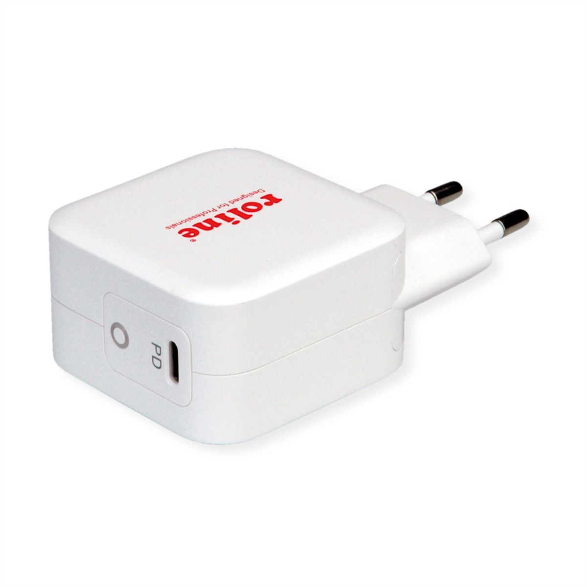 ROLINE USB Oplader met Eurostekker, 1x USB Type C, PD, 61W