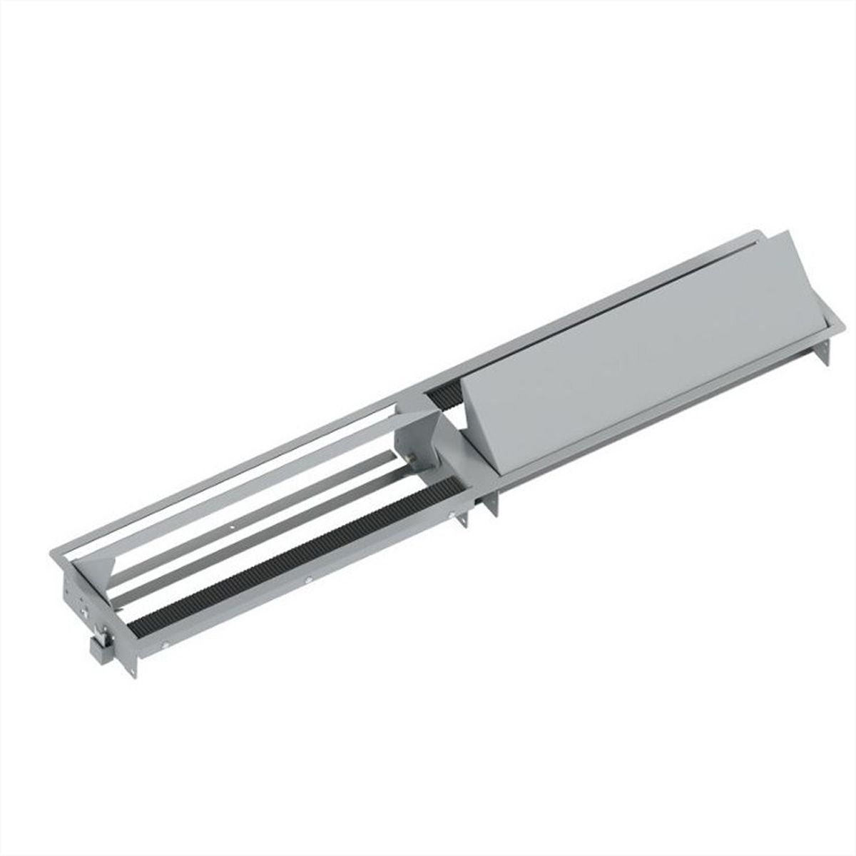 BACHMANN CONI DUO inbouwframe 2 x groot, grijs