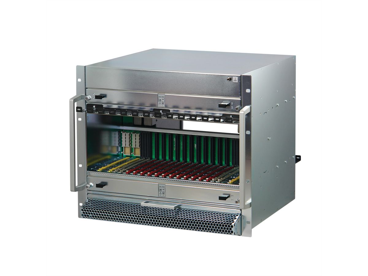 SCHROFF MTCA.4 Systeem voor 12 dubbele middelgrote AMC-modules, 9 HE, 84 HE