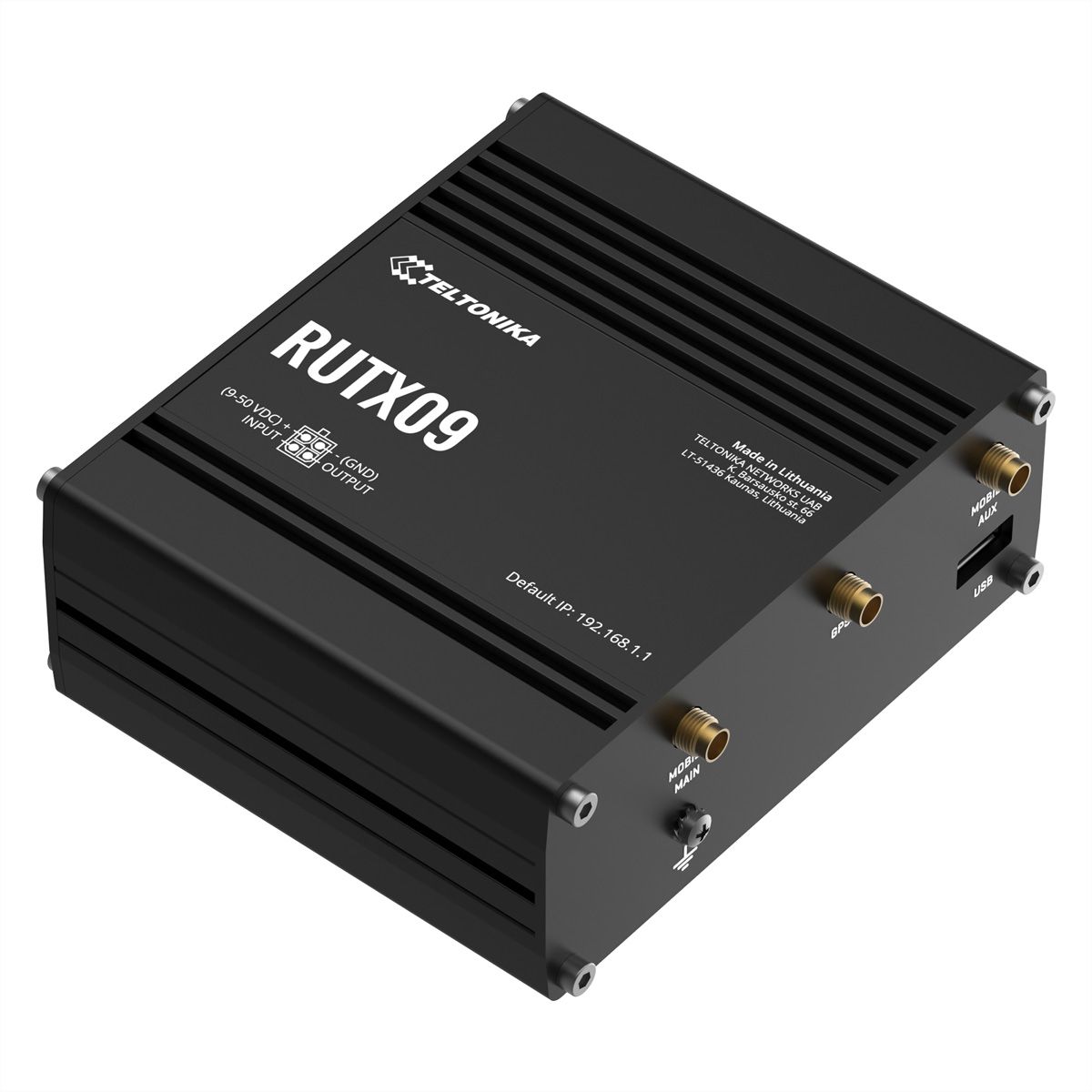 TELTONIKA RUTX09 LTE/4G Industrie Router - SECOMP Nederland GmbH