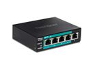 TRENDnet TE-FP051 5-poorts PoE+ switch Fast Ethernet Long Range