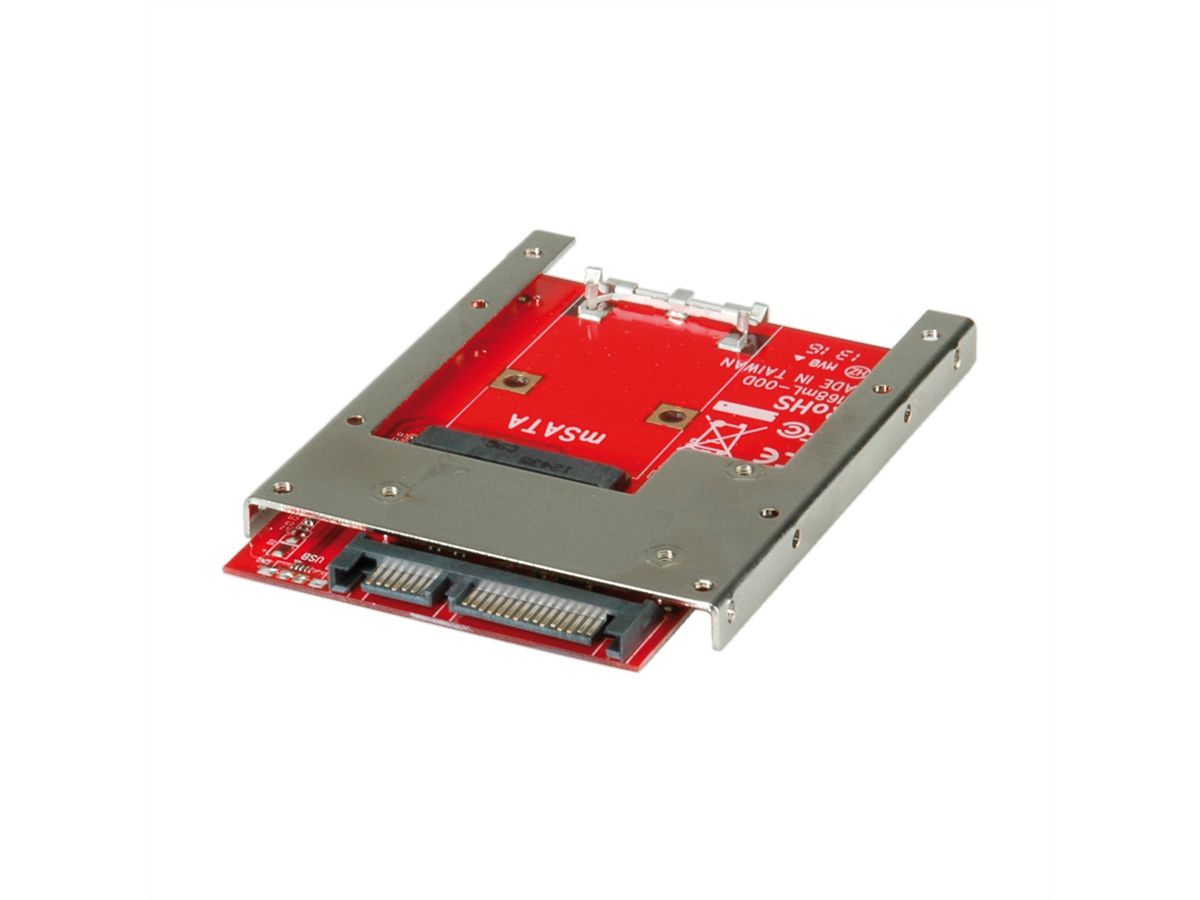 ROLINE Adapter mSATA SSD naar 2.5 SATA 22pin