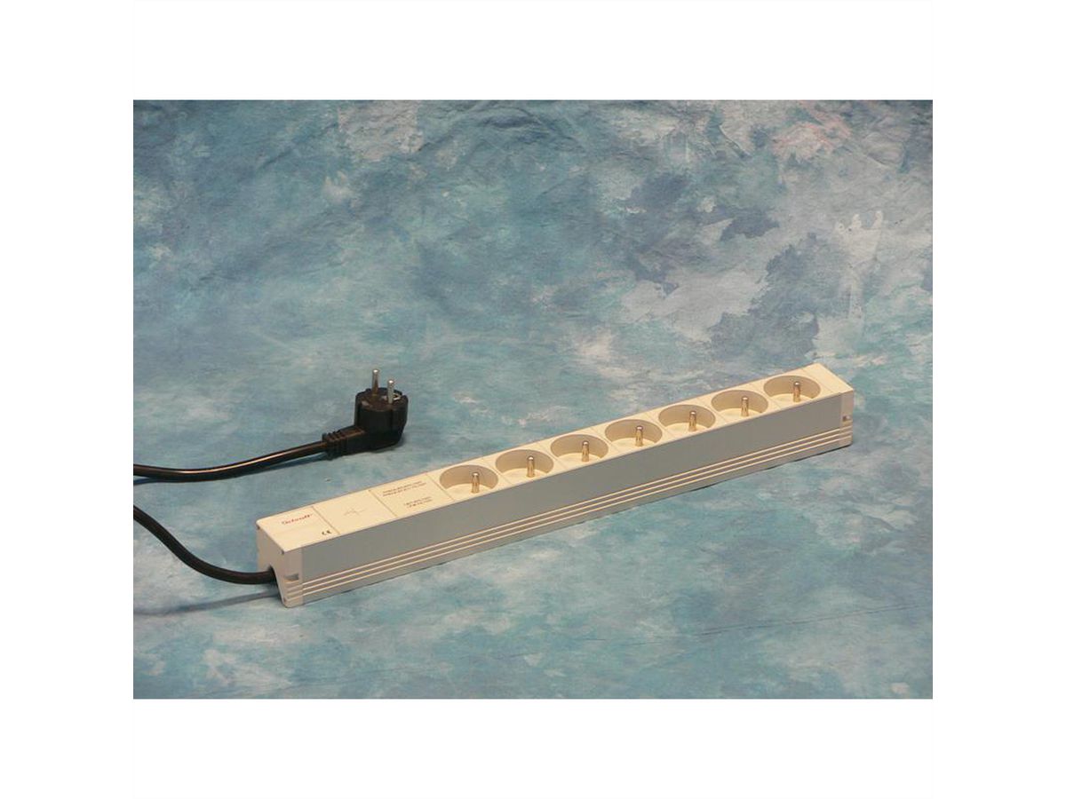 SCHROFF contactdoosindeling UTE, 7-polig, 19", met onderdrukfilter