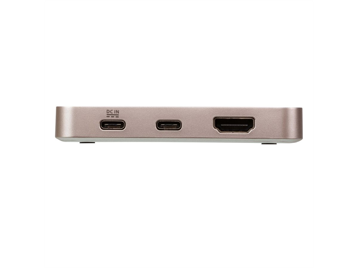 ATEN UH3235 USB-C 4K Ultra Mini Dock met Power Passthrough