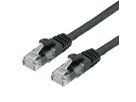 VALUE UTP Cable Cat.6 (Class E), halogen-free, black, 7 m