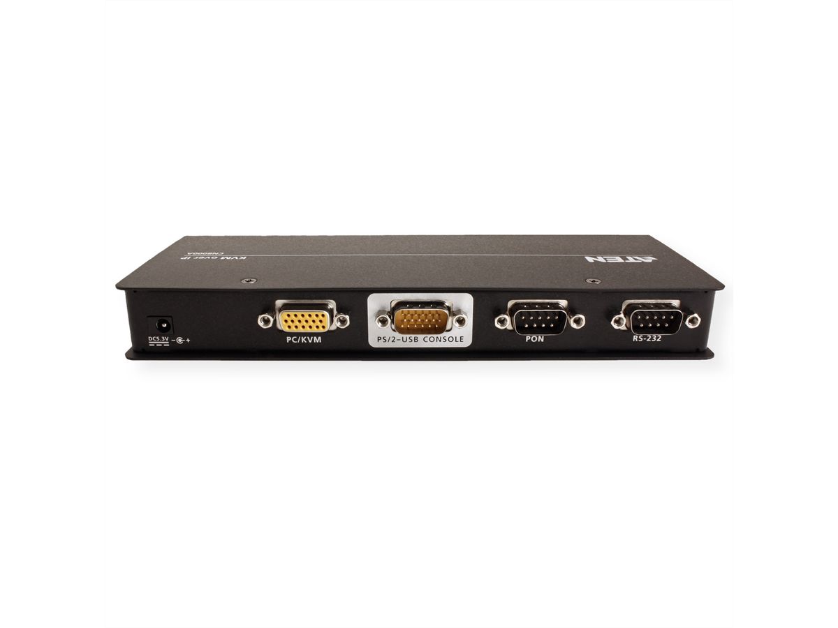 ATEN CN8000A KVM Over IP-besturingseenheid, met virtuele media interface