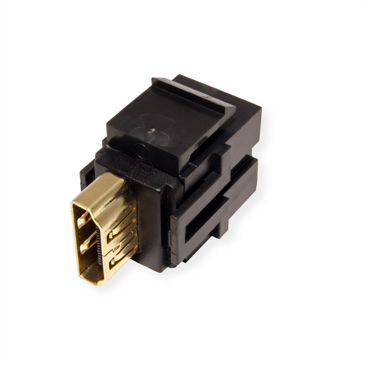 BACHMANN Keystone 4K HDMI UHD koppeling female/female zwart