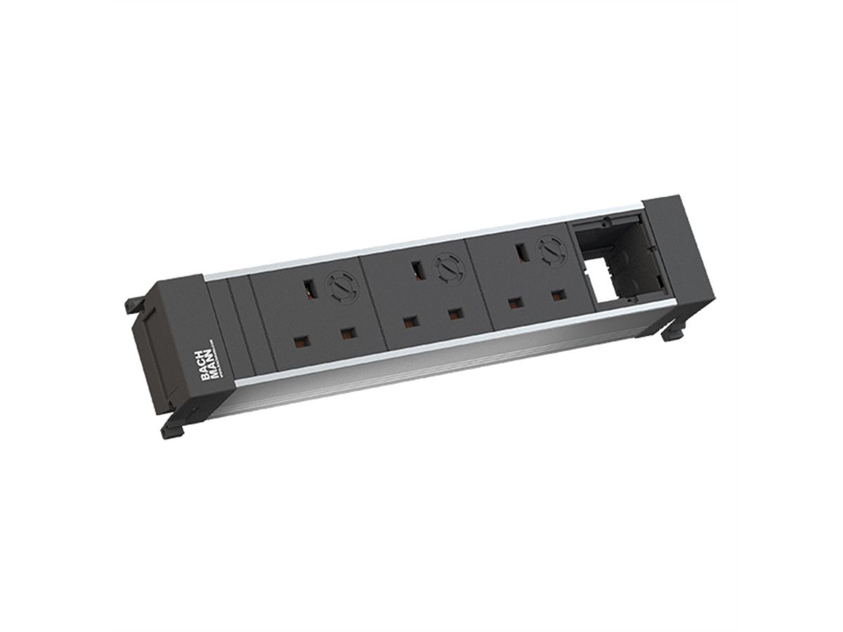 BACHMANN POWER FRAME 3xUK 3.15A 1xCM, 0.2m GST18 United Kingdom