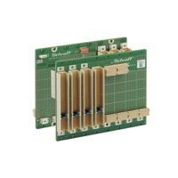 SCHROFF CPCI PlusIO backplane, 3 HE, 3 + 2 sleuven