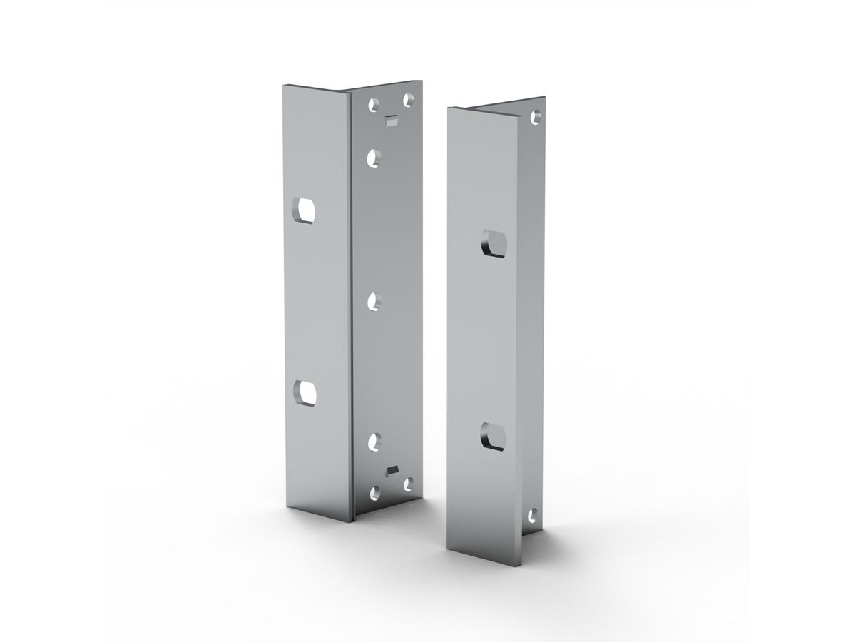 SCHROFF EuropacPRO 19" beugel voor roestvaststalen pakking, type F, 3 HE
