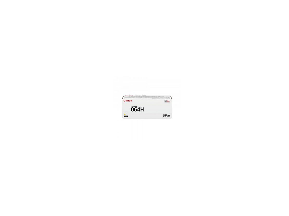 Canon 064H tonercartridge 1 stuk(s) Origineel Geel