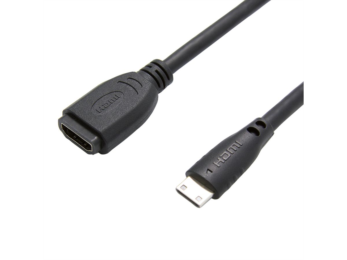 VALUE HDMI-adapterkabel HDMI - HDMI Mini, female/male