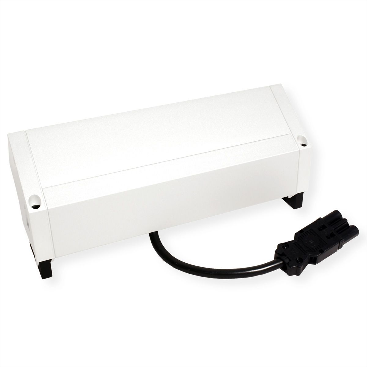 BACHMANN DESK2 2x earthing contact 1x USB charger 1x ABD GST18, white