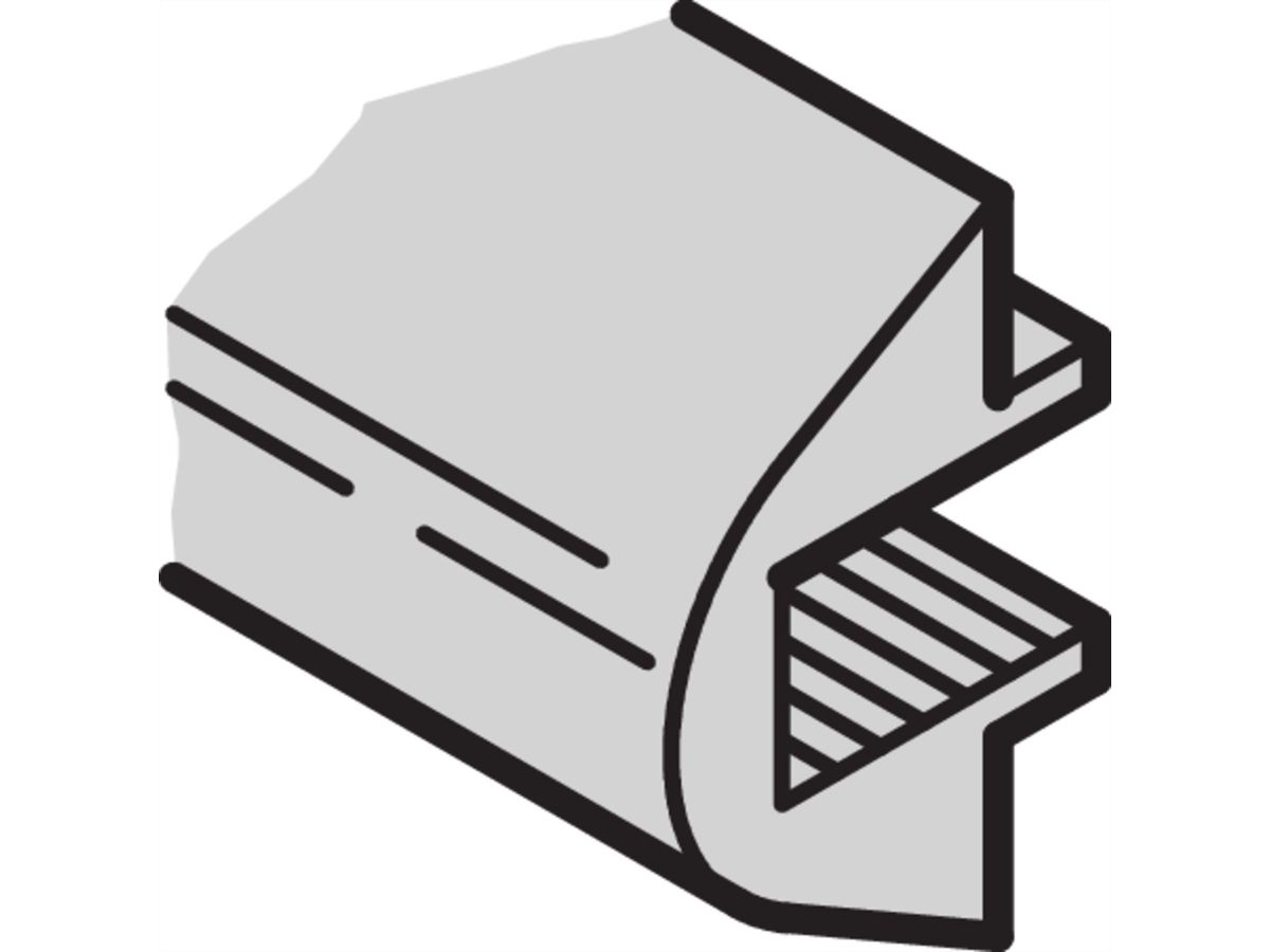 SCHROFF PropacPRO Case Design Elements, Form 1, RAL 5007, 63 HP