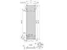 SCHROFF Frame Type Plug-In Unit Front Panel, Unshielded, 6 U, 8 HP, 2.5 mm, Al, Front Anodized, Rear Conductive