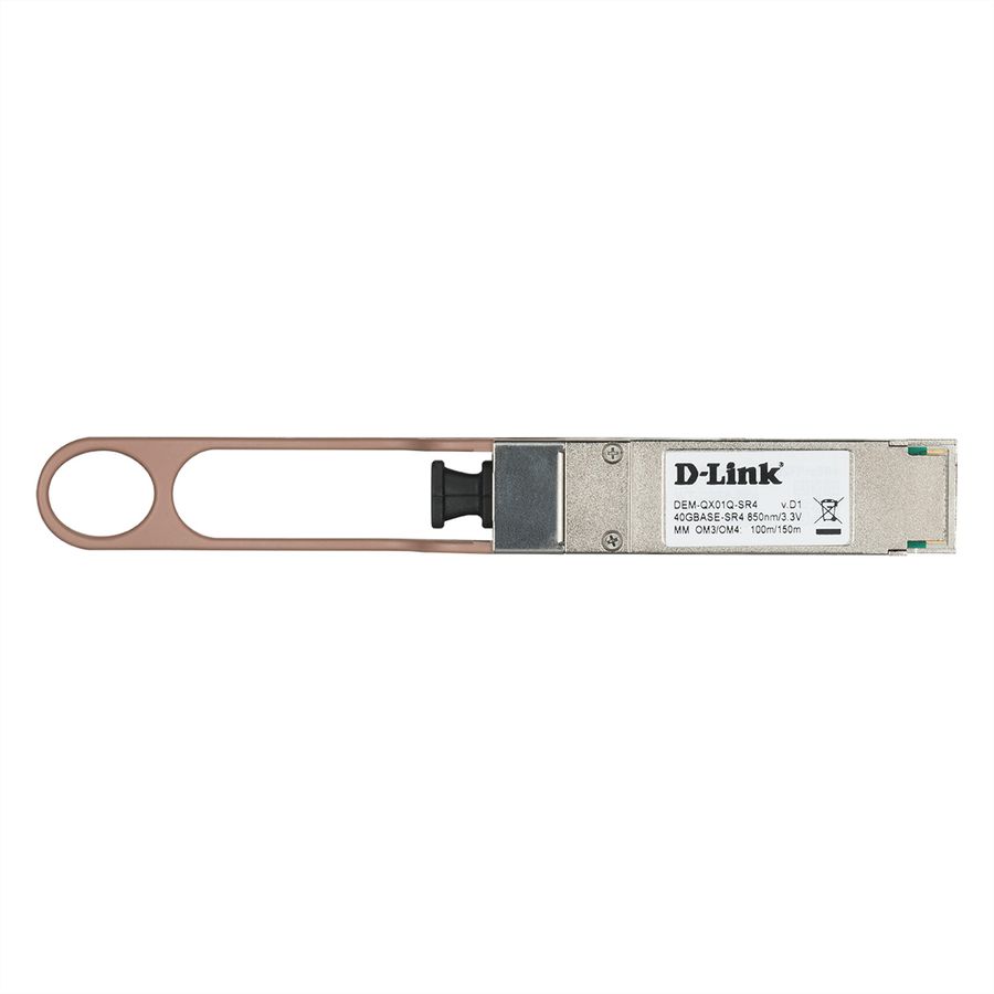 D-Link DEM-Q2801Q-SR4 QSFP28 Transceiver 100GBASE-SR4 Multi-Mode, 100 m / 150 m