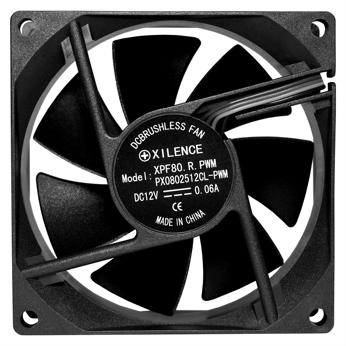 XILENCE XF140 Performance C Case Fan XPF80.B.PWM 80 mm, black