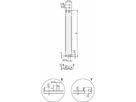 SCHROFF Frontpaneel, U-profiel, Refrofit afscherming, 3 HE, 3 HE, 2,5 mm, Al, voorzijde geanodiseerd, achterzijde geleidend