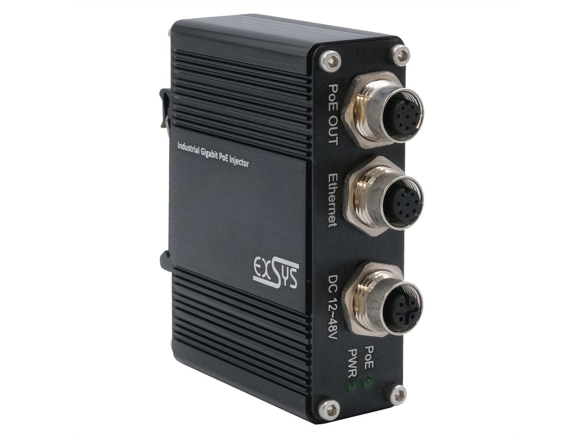 EXSYS EX-60316 PoE+ Gigabit Injector 30W