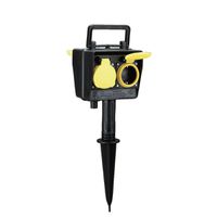 BACHMANN garden socket outlet with earth spike