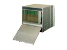 SCHROFF VME64x-systeem, robuust, 10 HE, 12 sleuven, aansluitbare voeding