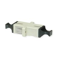 TELEGÄRTNER SC-koppeling, multimode, Keramische huls, kunststof behuizing, beige