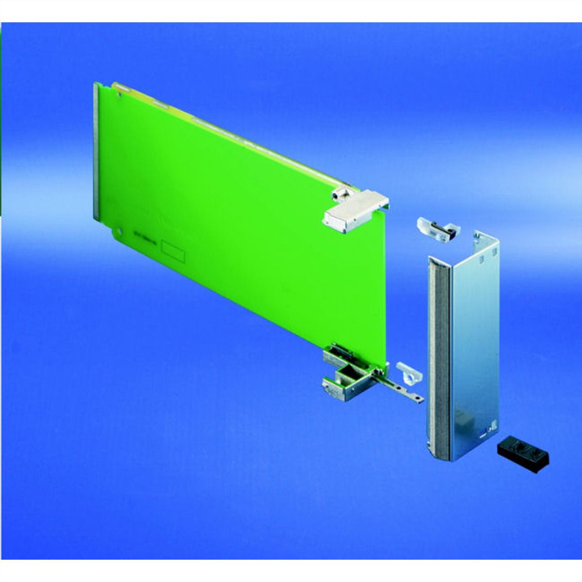 SCHROFF AMC Module With Pull Handle, AMC.0 R2.0, Double Compact, Aluminum