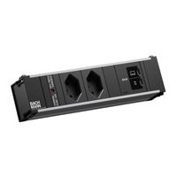 BACHMANN CONI S 2xCH 0° 1xUSB C/C 65W, L=0.2m
