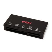ROLINE USB 3.2 Gen 1 Multi Card Reader, zwart