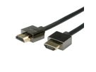 ROLINE Notebook HDMI High Speed Cable + Ethernet, M/M, black, 1 m