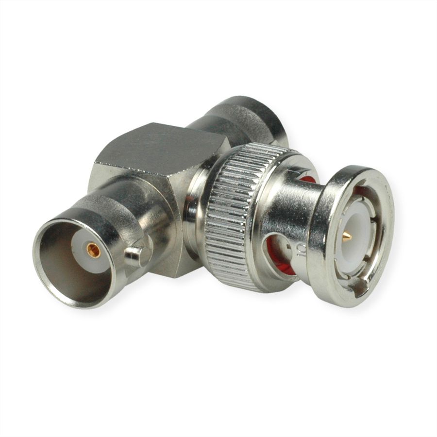 TELEGÄRTNER BNC-T-Stück 50 Ohm, Buchse / Stift / Buchse