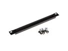 ROLINE 10-inch kabeldoorvoer, met borstelstrook 0.5HE zwart