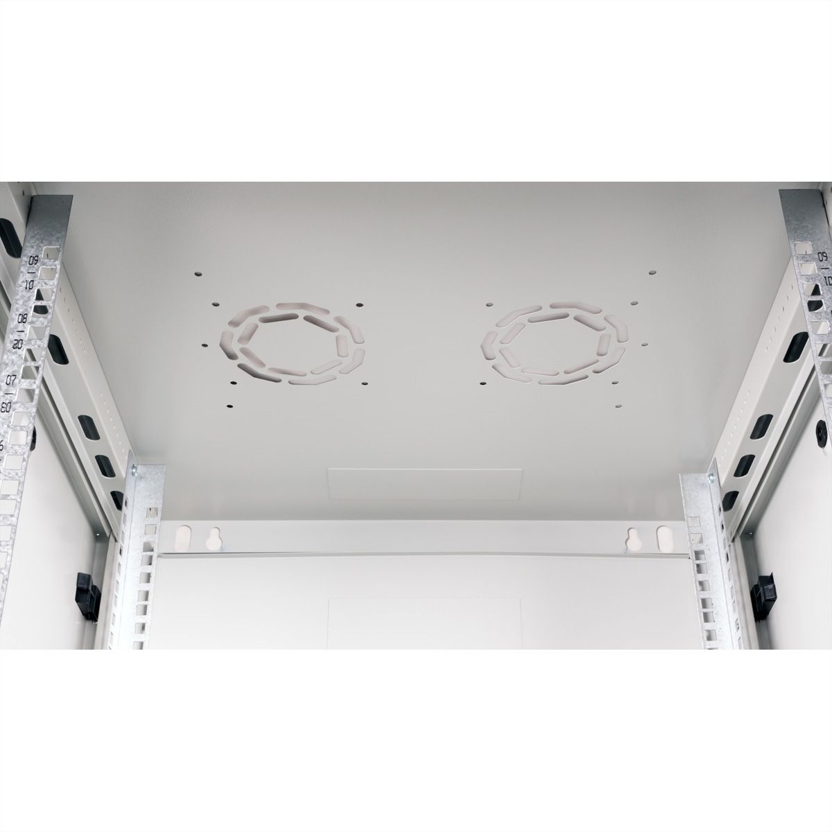 ROLINE 19" Wall Cabinet Basic Plus 9U, 600x600 BxT grey