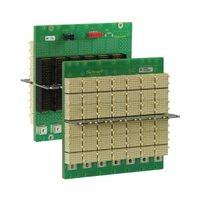 SCHROFF CPCI seriële backplane, 3 HE, 7 sleuven, systeemsleuf links, enkele ster, met RIO